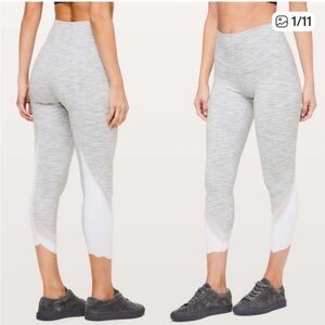 Lululemon special edition scalloped edges legging
